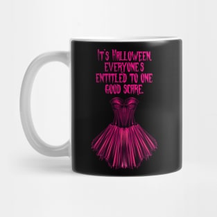 Cartoon Witch Dress Mystery Dress Mug